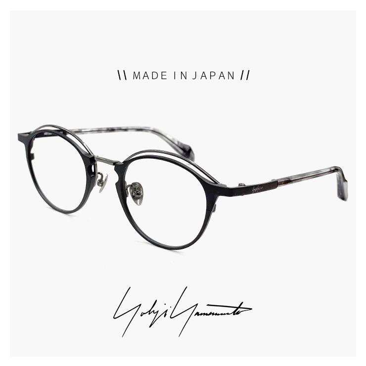 ヨウジ ヤマモト メガネ 日本製 19-0077 2 c02 48mm Yohji Yamamoto 