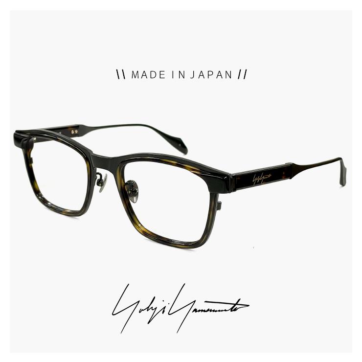 【新品】 メンズ ヨウジ ヤマモト メガネ 日本製 19-0078 3 c03 51mm Yohji Yamamoto 眼鏡 ブランド ウェリントン スクエア 型 セル チタンフレーム 鯖江産 通販 ダミーレンズ発送 Yohji Yamamoto（ヨウジヤマモト） メンズ ヨウジ ヤマモト メガネ