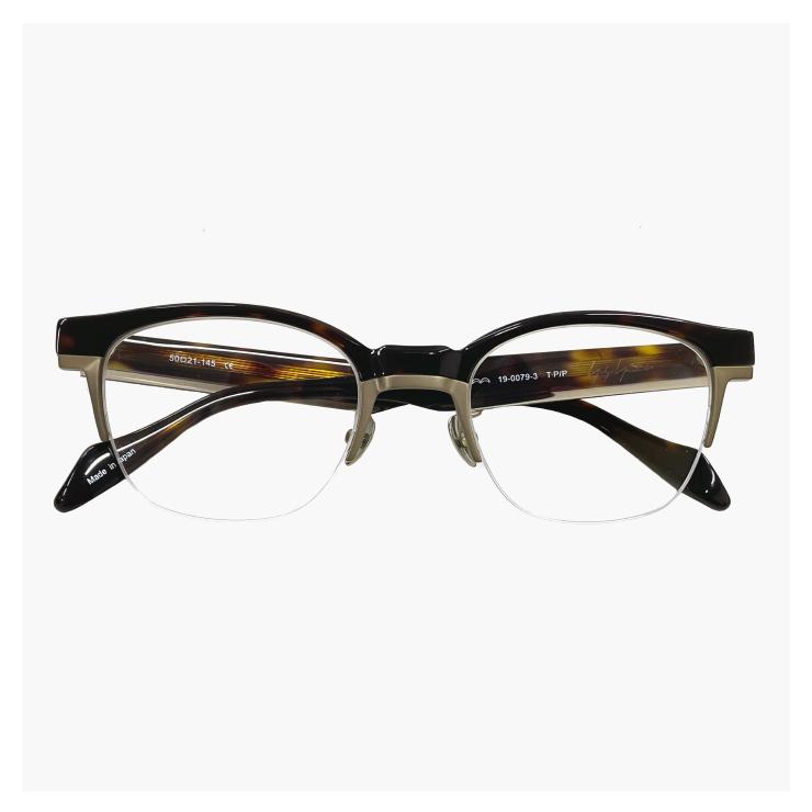 Yohji Yamamoto メンズ ヨウジ ヤマモト メガネ 日本製 19-0079 Yohji Yamamoto メンズ ヨウジ ヤマモト メガネ 日本製 19-0079