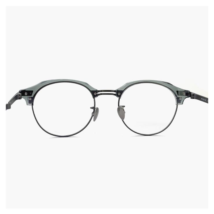 #anzg ヨウジヤマモト YohjiYamamoto サングラス 52-4202 メタルフレーム クリップ ヴィンテージ ケース付 日本製 メンズ  [844130]