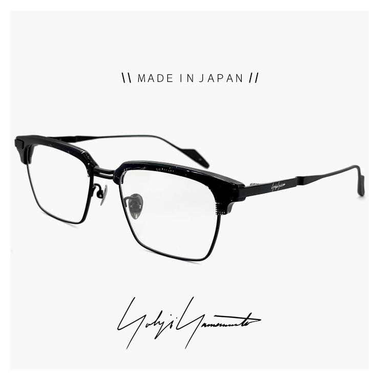 Yohji Yamamoto メンズ ヨウジ ヤマモト メガネ 日本製 19-0088 Yohji Yamamoto メンズ ヨウジ ヤマモト メガネ 日本製 19-0088