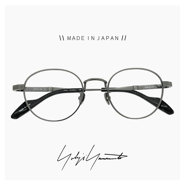 Yohji Yamamoto メンズ ヨウジ ヤマモト メガネ 日本製 19-0090 3 c03
