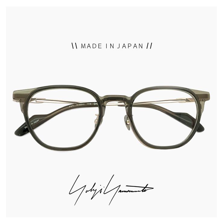 Yohji Yamamoto メンズ ヨウジ ヤマモト メガネ 日本製 19-0093