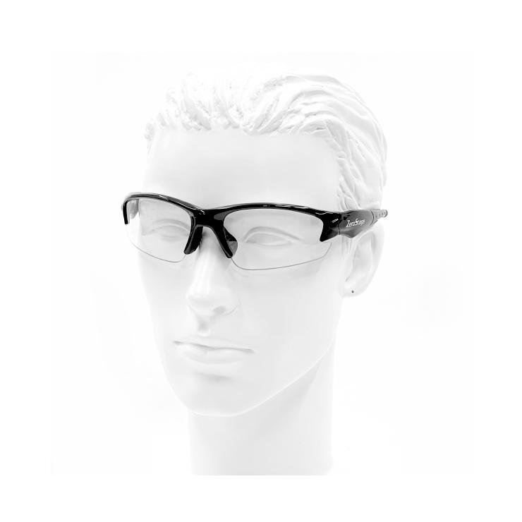 スポーツサングラス クリア/ブルー レンズ付き サングラス メンズ レディース 偏光レンズ付き レンズ3枚セット