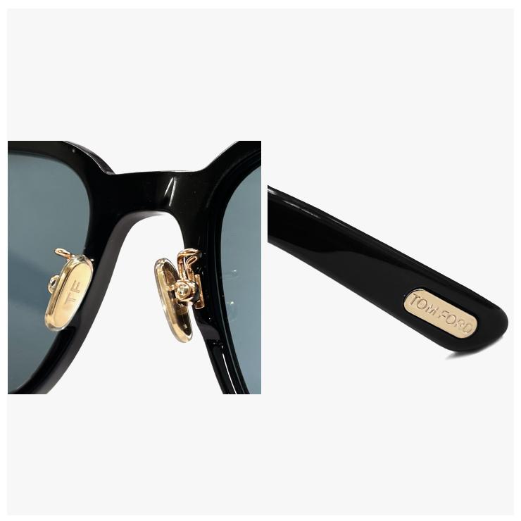 トムフォード サングラス FT1135-K 01a TOM FORD TOMFORD FT1135-K/S tf1135-k tf1135k ビッグレンズ 黒縁 黒ぶち スクエア フレーム uvカット アジアンフィットの画像