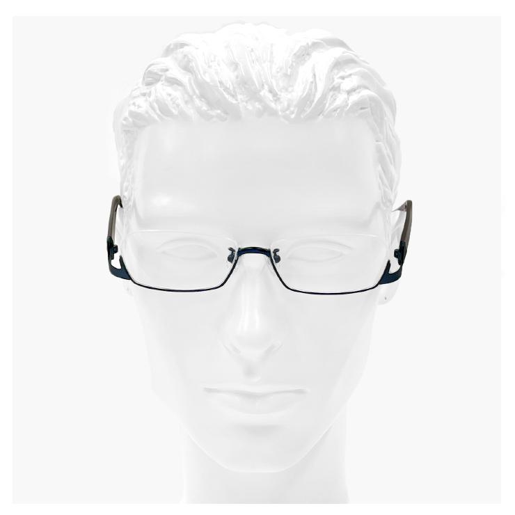 度付き対応 レンズ付き】 メガネ 2483-8 メンズ レディース ユニ