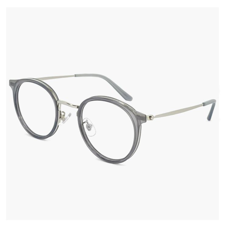 度付き対応 レンズ付き】 丸メガネ 2486-3 メンズ レディース クリア