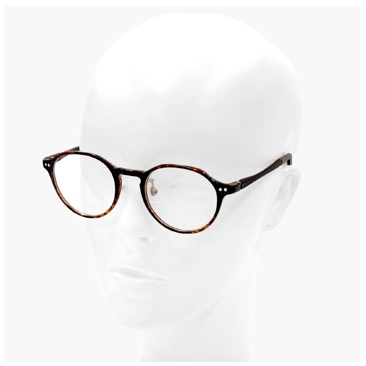 度付き対応 レンズ付き】 小ぶり メガネ 9329-62 眼鏡 クラウンパント