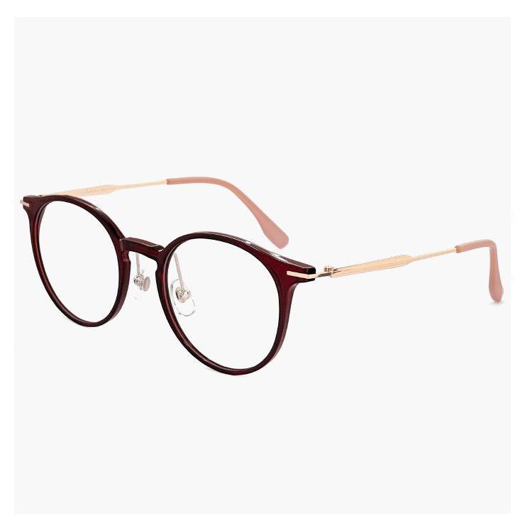 度付き対応 レンズ付き】 丸メガネ 9612-c4 ユニセックス モデル