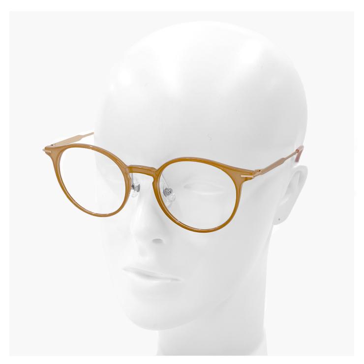 度付き対応 レンズ付き】 丸メガネ 9612-c6 ユニセックス モデル