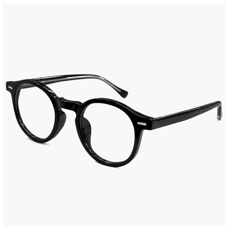 度付き対応 レンズ付き】 ボストン メガネ 9616-1 メンズ レディース