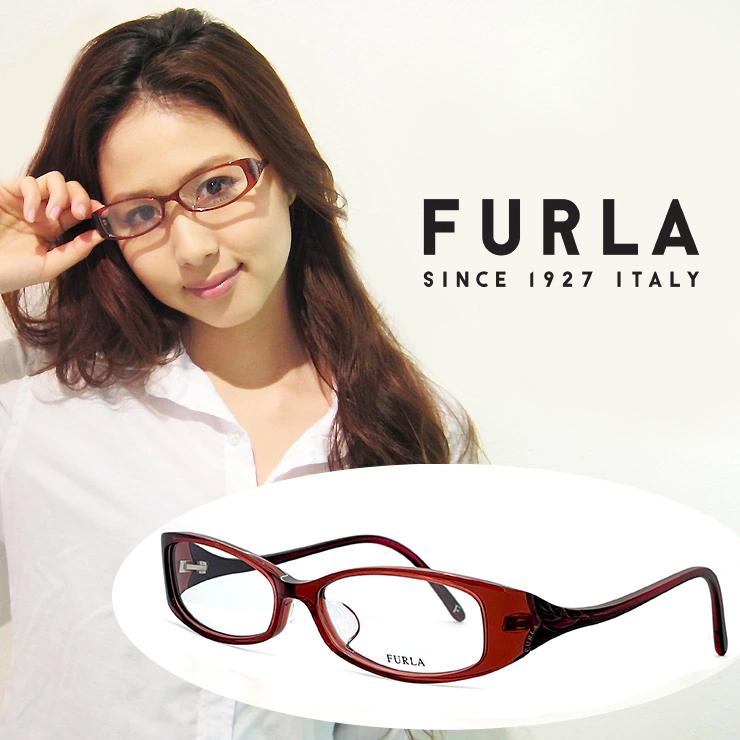 FURLA（フルラ） レディース メガネ 眼鏡 vu4731j 度入り ダテ眼鏡