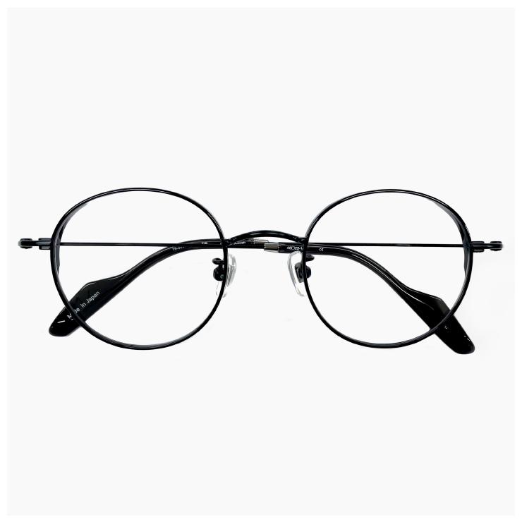 Yohji Yamamot ラウンド型眼鏡 46□24-145　２０２４年　美品 Yohji Yamamoto メンズ ヨウジ ヤマモト メガネ 日本製 19-0086