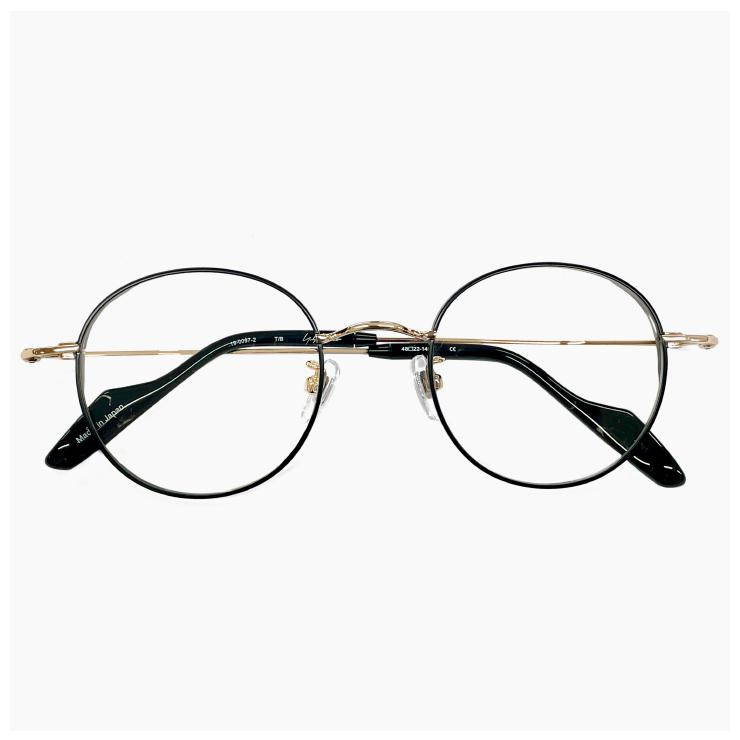 Yohji Yamamot ラウンド型眼鏡 46□24-145　２０２４年　美品 Yohji Yamamot ラウンド型眼鏡 46□24-145 2024年 美品