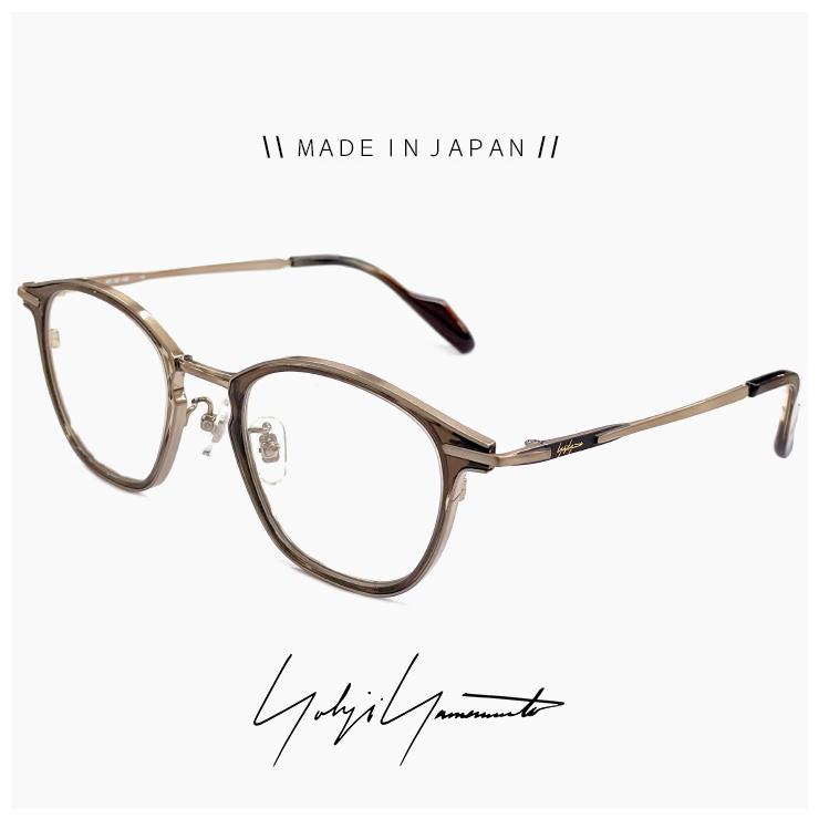 【新品】 ヨウジ ヤマモト メガネ 日本製 19-0102 1 c01 Yohji Yamamoto 鯖江 メンズ 眼鏡 ウェリントン 型 アセテート チタン フレーム ダミーレンズ発送 Yohji Yamamoto（ヨウジヤマモト） ヨウジ ヤマモト メガネ 日本製 19
