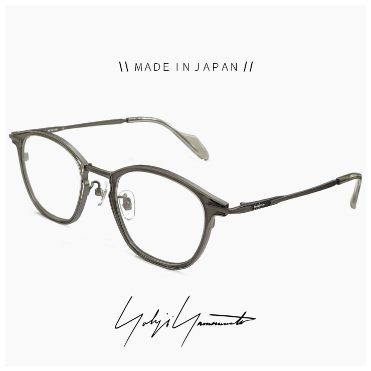 未使用 ヨウジヤマモト サングラス メタルフレーム メガネ ダブルブリッジ yohji yamamoto (ヨウジヤマモト) 19-0027-5 ツーブリッジ メタル