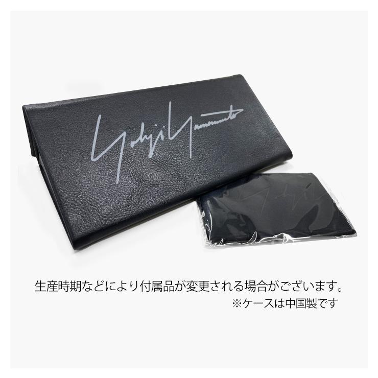 ヨウジ ヤマモト メガネ 日本製 19-0109 3 c03 Yohji Yamamoto 鯖江 メンズ 眼鏡 ブランド ウェリントン 型 マルチカラー ハーフカラー アセテートフレーム_6