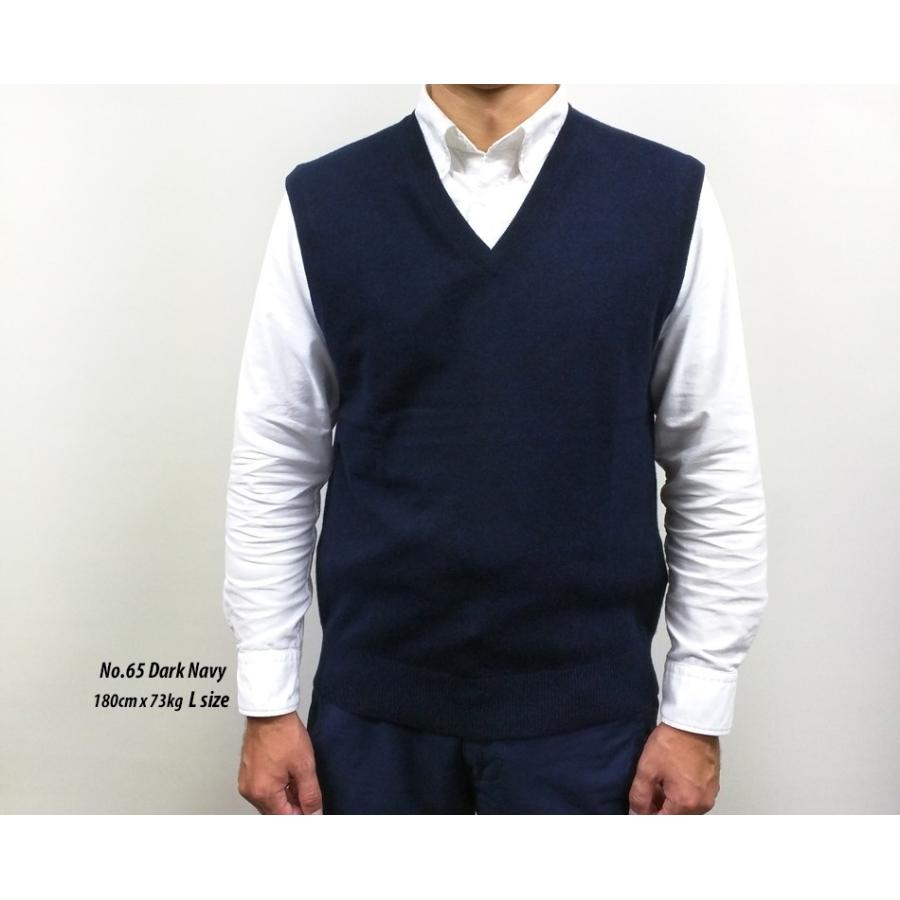 カシミヤ100% Vネックベスト メンズファッション : SUNHILLS カシミヤ100% Vネックベスト メンズファッション : SUNHILLS
