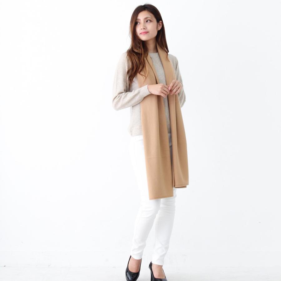 カシミヤ100% ストール 200cm x 60cm 5色 ひざ掛け ブランケット 大判