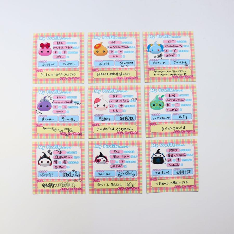 アニメほっぺちゃん ランダムホログラムシール キャラクター各種（全9