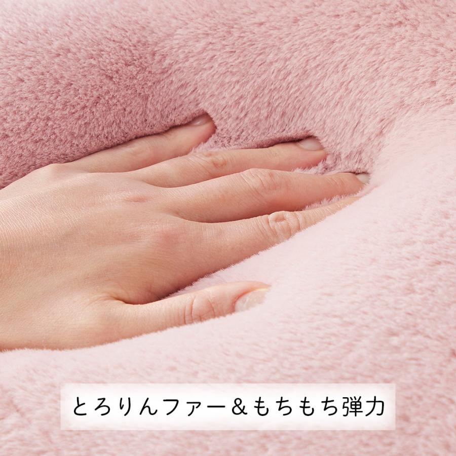 ピンク／腰ぬく包まれクッション サン宝石｜sunhoseki｜04