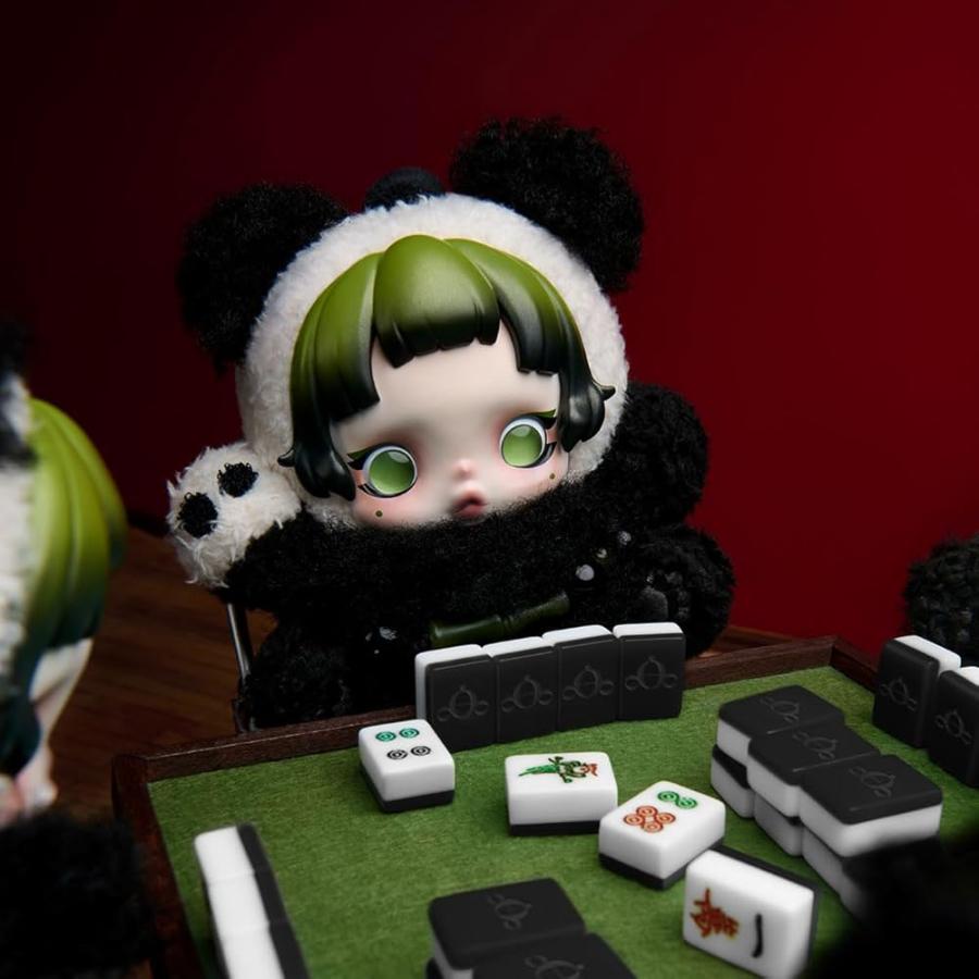 POP MART SKULLPANDA Lazy Panda ぬいぐるみペンダント【単品