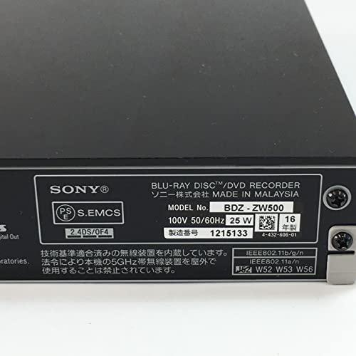 ソニー SONY 500GB 2チューナー ブルーレイレコーダー/DVDレコーダー 2