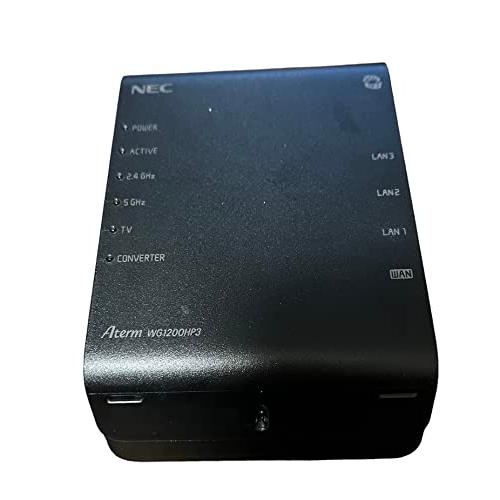 NEC 無線LAN WiFi ルーター dual band Wi-Fi5 (11ac)   WG1200HP3 Atermシリーズ 2ストリーム (5
