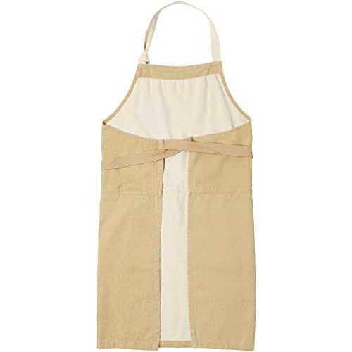 テクノプライム アンドパッカブル エプロン オシャレ収納 約80×80cm ブレイブ ベージュ 67149 :s-B08ZSL8QB5