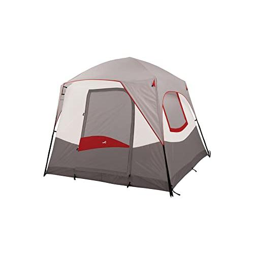 Alps Mountaineering テント 4人用 キャンプ アウトドア Amazon | ALPS 登山キャンプクリーク 4人用テント グレー/レッド
