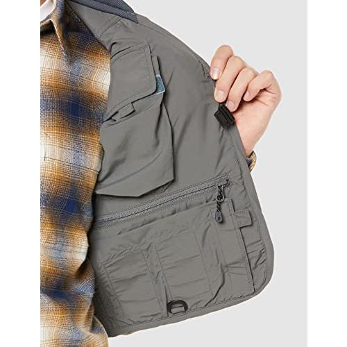 フォックスファイヤーフラットライトベスト、ライトグレーのXL