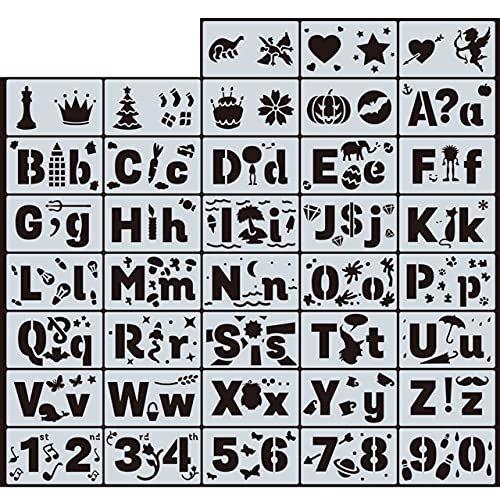 Copeflap アルファベットテンプレート ステンシルシート ステンシル テンプレート ステンシルプレート テンプレート定規 数字 文字 ホワイト S 2613 Sunjex 通販 Yahoo ショッピング