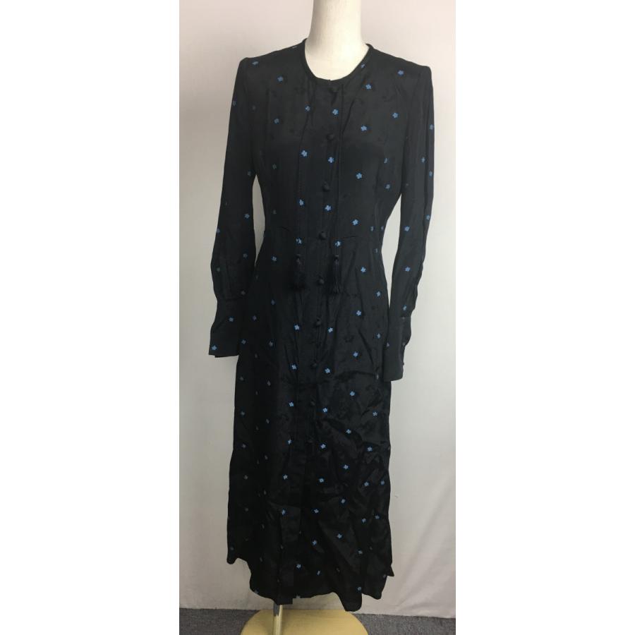 保証書付 タグ付き 今期 ss マメ クロゴウチ Mame Kurogiuchi ワンピース ボタン フロント ドレス サイズ1 黒 型番mmps Dr704 09 日本産 Mahy Almahy Ae