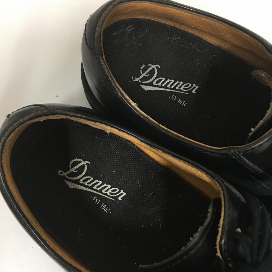箱付き DANNER ダナー Postman ポストマン レザーレースアップ ビジネスシューズ ブラック ドレス D910110 サイズ25cm メンズ 09|sunkle-store|03