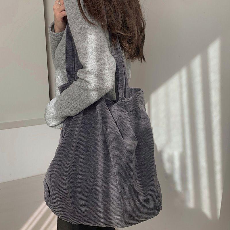 トートバッグ レディース コーデュロイ 大きめ かわいい コーデュロイトートバッグ メンズ | 