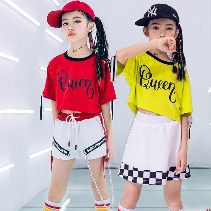 ダンス衣装 キッズ ヒップホップ 女の子 チア衣装 2点セット ダンス衣装 ガールズ セットアップ Hiphop ジャズダンス 衣装 練習着 体操服 Gw Wtz433 Souショップ 通販 Yahoo ショッピング