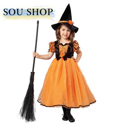 ハロウィン コスプレ 仮装 女の子 魔女 妖精 かぼちゃ2 4歳 キッズドレス お姫様キャラクター衣装 ステージ衣装 舞台衣装 発表会 コスチューム Hw2109 08 Souショップ 通販 Yahoo ショッピング