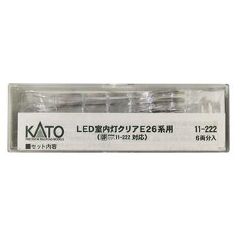 カトー (鉄道模型)KATO:11-222 LED室内灯クリア E26系用 カトー (鉄道模型)KATO:11-222 LED室内灯クリア E26系用