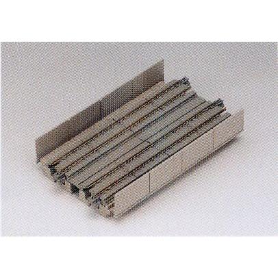 鉄道模型 Kato 422 複線高架直線線路１２４ｍｍ ２本入 01 422 レールショップ サンライフ 通販 Yahoo ショッピング
