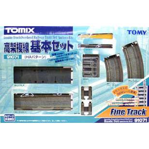 TOMIX 高架線基本セット 91071 Nゲージ 鉄道模型)TOMIX：91071 高架複線基本セット（HAパターン