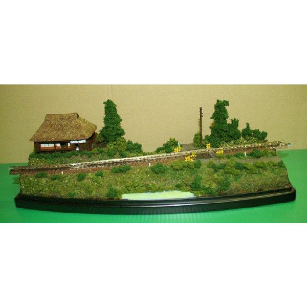 (鉄道模型)さくら工房：SKR14  オリジナル　ジオラマ　ローカルわらぶき農家II