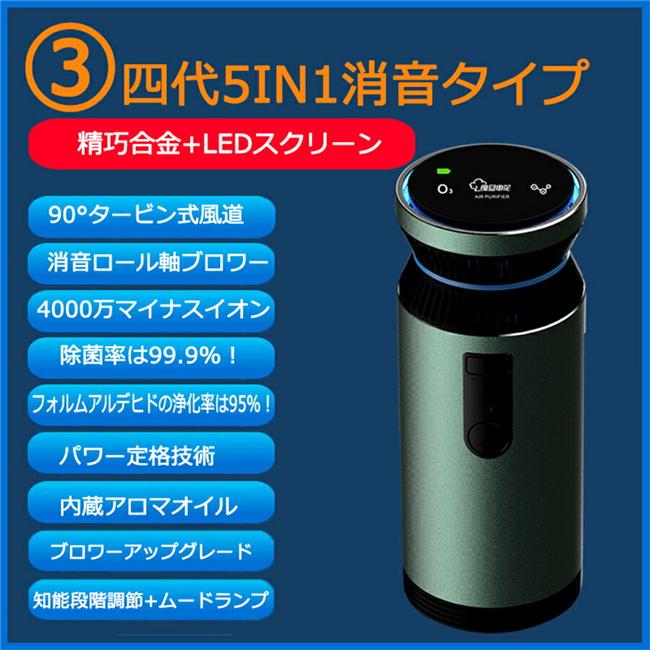 送料無料 車載用空気清浄機 マイナスイオン オゾン マイナスイオン 空気浄化 車用 空気清浄機 フィルター交換不要 脱臭器 空気清浄器 車の中の脱臭 におい 脱臭器 除去 日光ライフ タバコ ヤフー店 B84 3 空気浄化 抗菌機能