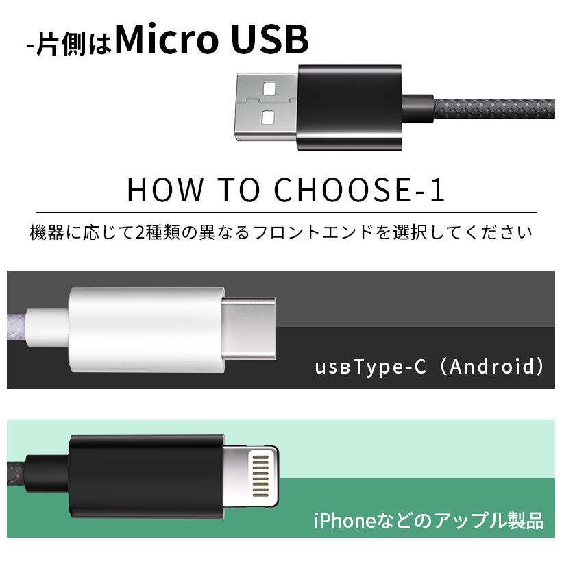 ライトニングケーブル iphone 充電器 タイプcケーブル ctoc ケーブル c