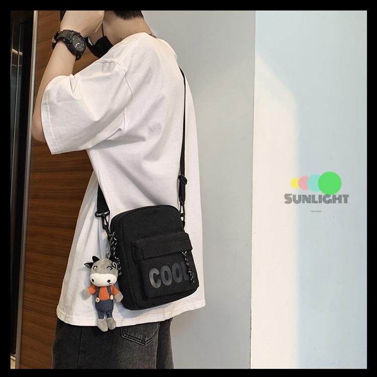 ショルダーバッグ メンズ 小さい 帆布 斜めがけバッグ 軽い ミニバッグ ショルダー 大学生 ポシェット 男性 かばん カジュアル スポーツ 散歩 おしゃれ Sunlight170 Sunlight 通販 Yahoo ショッピング