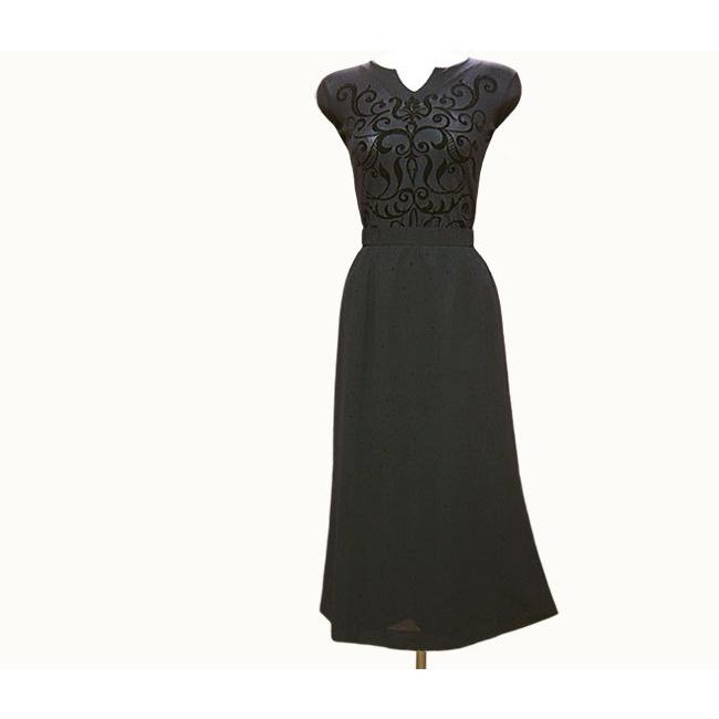 22特集 大きいサイズ 日本製 単品 水玉フロッキーシフォンジョーゼットのロングマーメイドスカート 夏用 フォーマル ロング丈 レディース 5 ミセス ロング マキシ丈スカート サイズ 9号 Www Naprehab Com