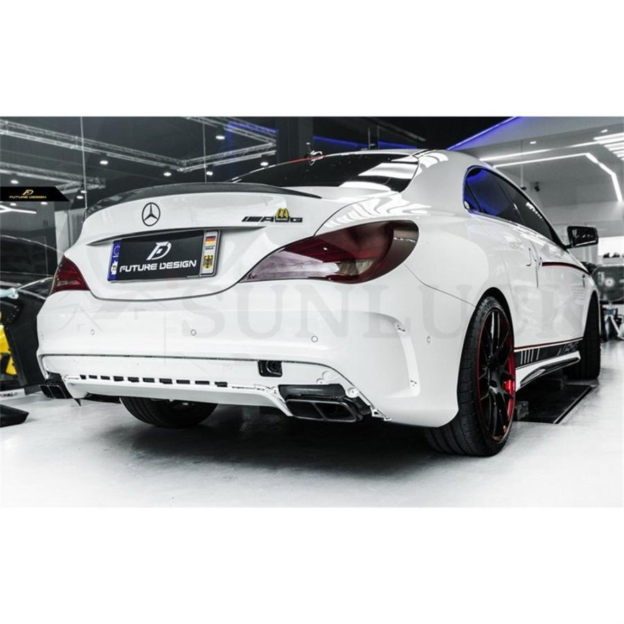 BENZ ベンツ CLAクラスW117 トランク用カーボン リアスポイラー