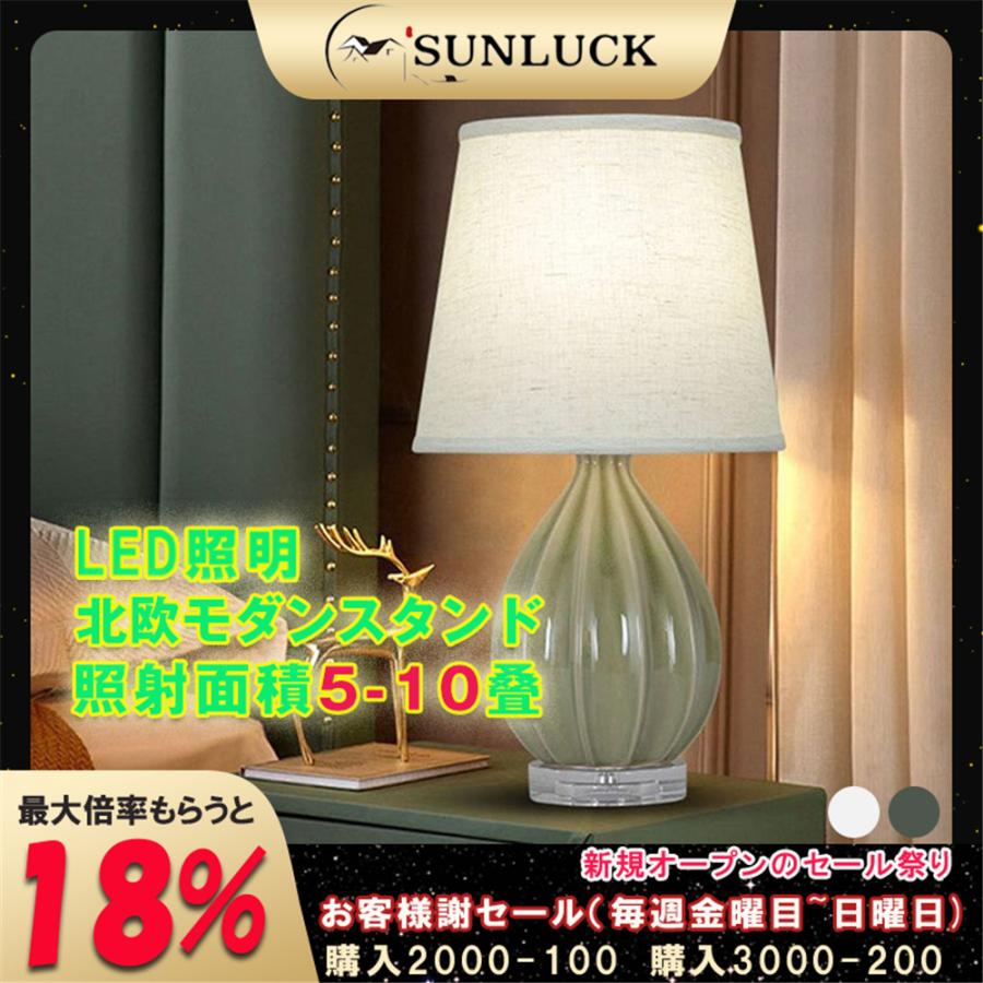 豪華 デスクライト 電気スタンド 調光 スタンドライト 読書灯 寝室 北欧 ベッドサイドランプ Led対応 書斎 卓上照明 オフィス おしゃれ Luck サンラック 通販 Yahoo ショッピング