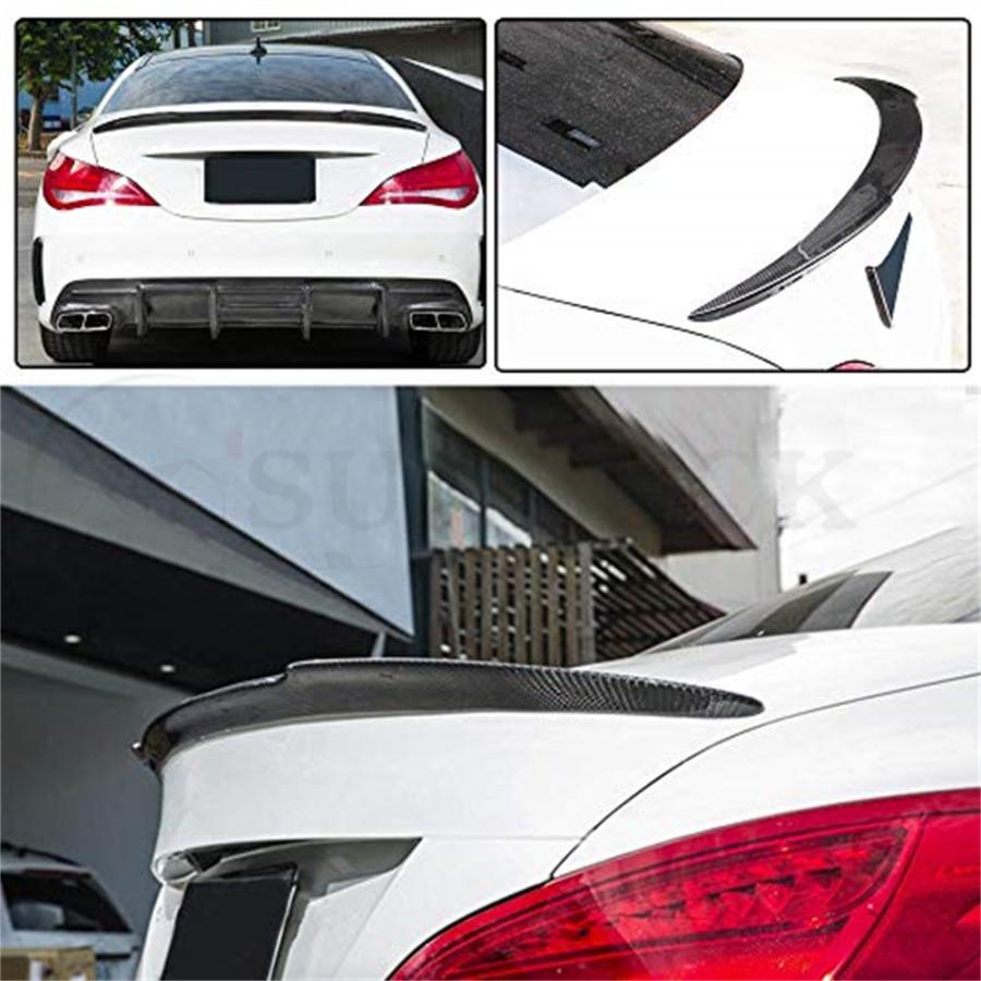 Sunluck カーボン製 リア スポイラー for メルセデス?ベンツ Mercedes Benz CLAクラス W117 C117 CLA180 CLA220 CLA250 CLA260 CLA200 CLA45 AMG セダン 201 :luckp202146670437:サンラック - 通販 - Yahoo!ショッピング Sunluck カーボン製 リア スポイラー for メルセデス?ベンツ Mercedes Benz CLAクラス W117 C117 CLA180 CLA220 CLA250 CLA260 CLA200 CLA45 AMG セダン 201 :luckp202146670437:サンラック - 通販 - Yahoo!ショッピング