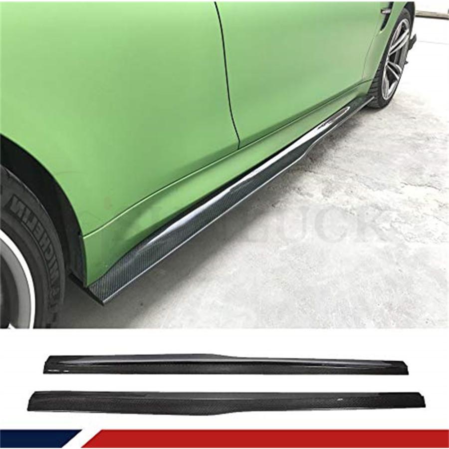 Sunluck カーポン製 サイド ステップ Fits For Bmw F F M4 2 Door 15 19 サイド スカート サイドスポイラー 車エアロパーツ カスタムパーツ リアル Luckp サンラック 通販 Yahoo ショッピング