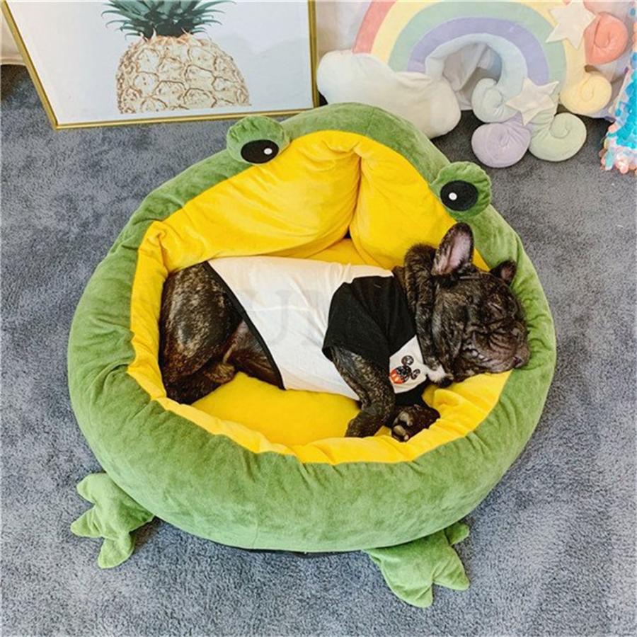 楽天1位 犬ハウス 室内用 可愛い ペット用品 ペットベッド 肌触り良い 柔らかい 小動物用 小型犬 中型犬 保温 通年利用 グリーン Xl 楽天 Turningheadskennel Com